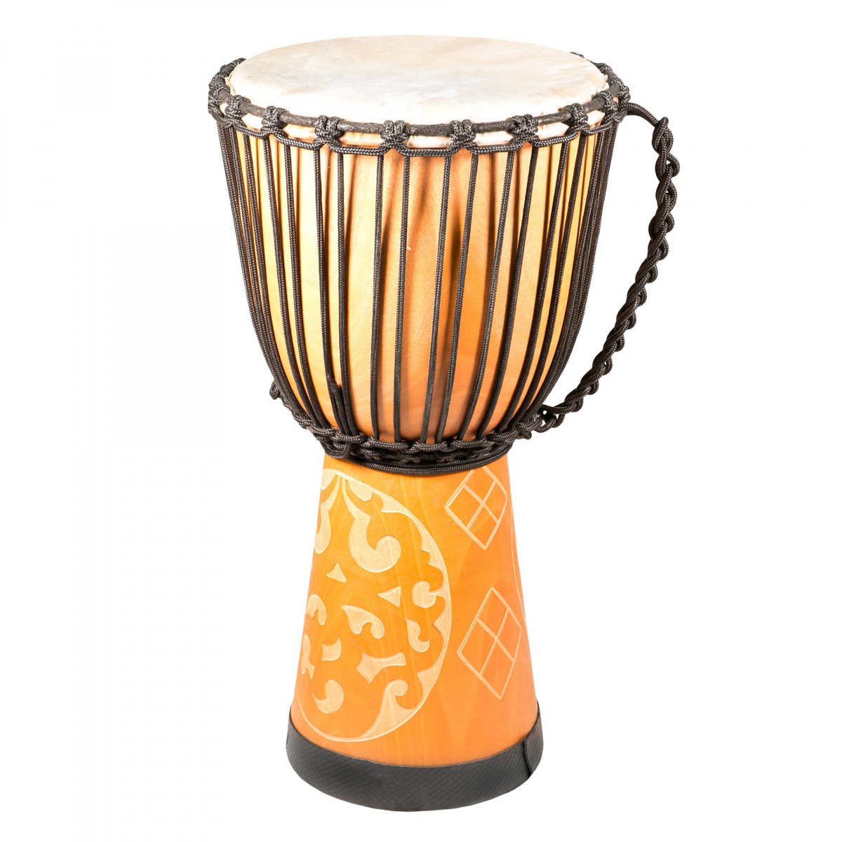 Djembe Bali Mahagón Premium Maorský vzor 50 cm