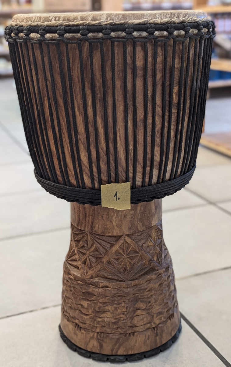 Djembe Top Guinea Guéni (Rosewood) 64,5cm priemer 34cm