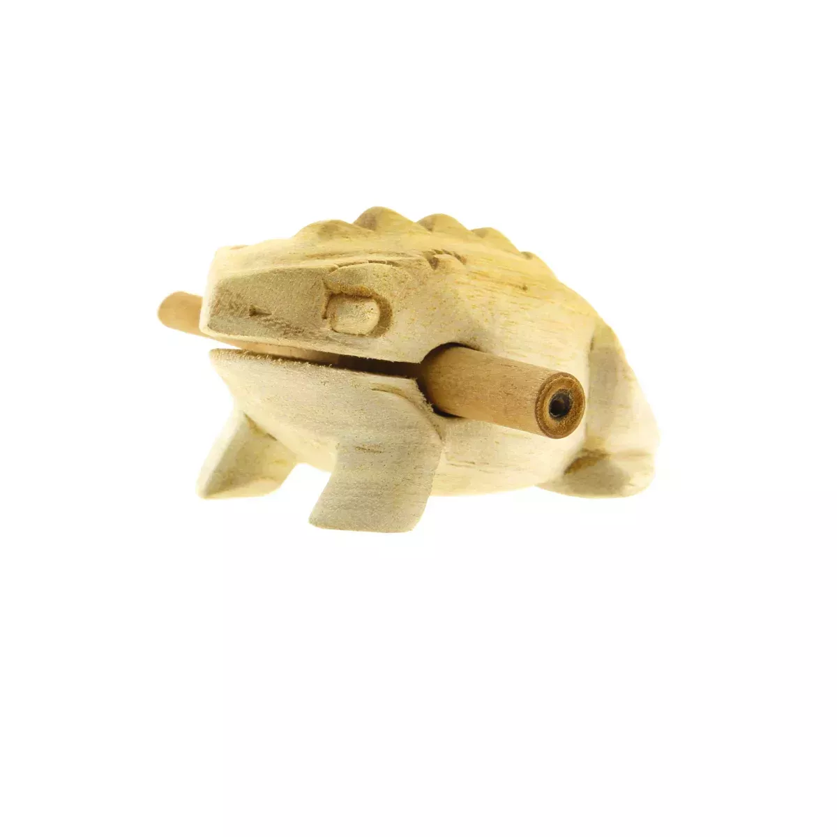 Drevená žaba - Guiro Sound Frog 8 cm