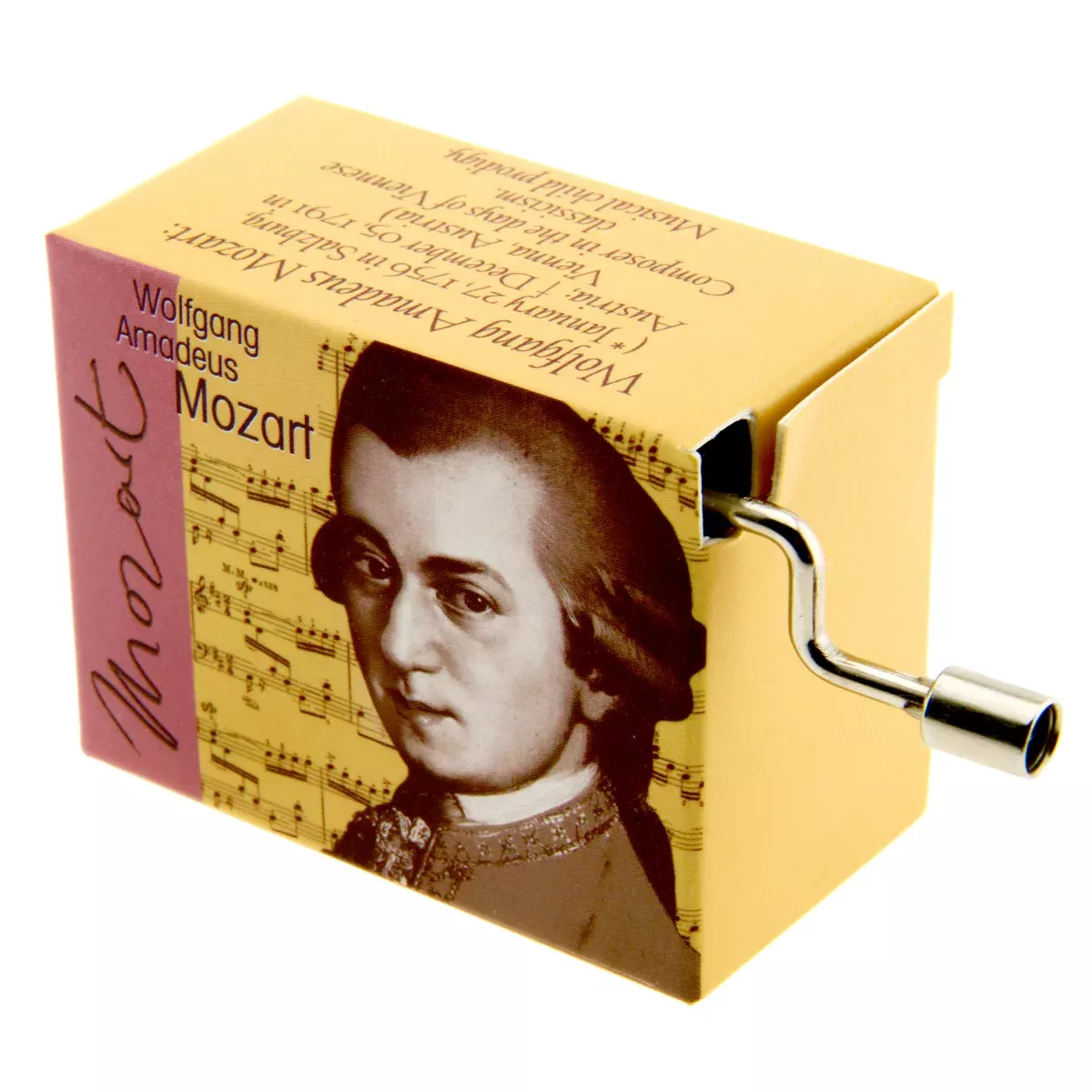 Music Box - Eine kleine Nachtmusik od Mozarta - Portrét Mozart