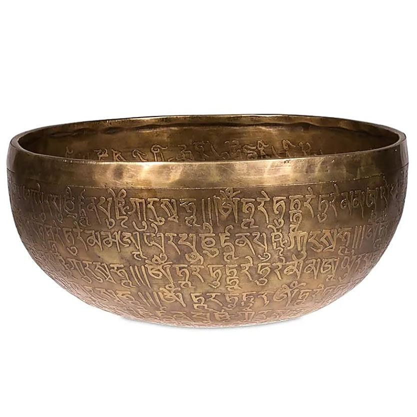 Spievajúca tibetská miska s obrazom Tara Healing ±1750-1950g